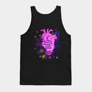 bell hooks, 'the heart of justice is truth telling' Tank Top